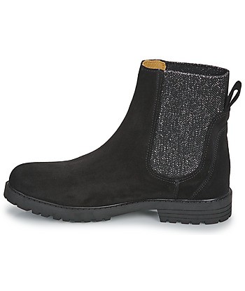 Boots enfant filles Citrouille et Compagnie OTCHOUM Noir