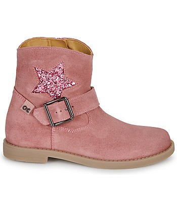 Boots enfant filles Citrouille et Compagnie GUSTINE Rose