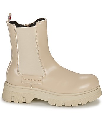 Boots enfant filles Tommy Hilfiger CRISTINE Beige