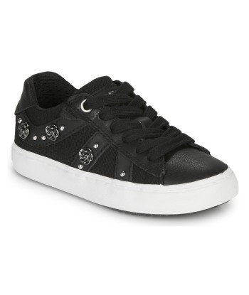 Baskets basses enfant filles Geox J KILWI GIRL Noir