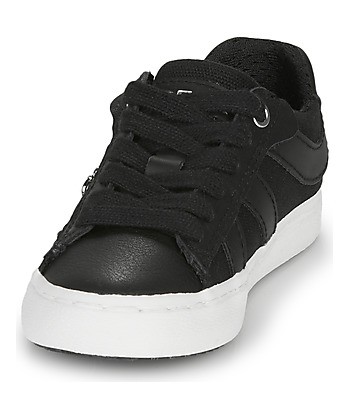 Baskets basses enfant filles Geox J KILWI GIRL Noir