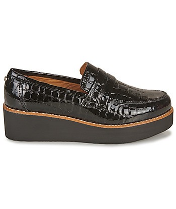Mocassins femmes Fericelli NARNILLA Noir