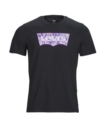 T-shirt hommes Levis GRAPHIC CREWNECK TEE Noir