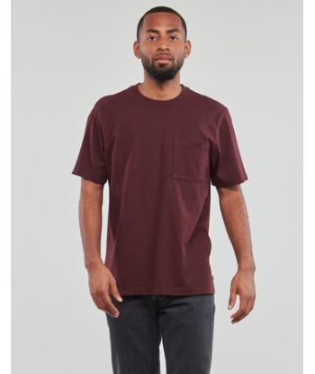 T-shirt hommes Levis SS POCKET TEE RLX Marron