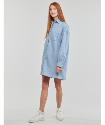 Robe courte femmes Levis RHEA SHIRT DRESS Bleu