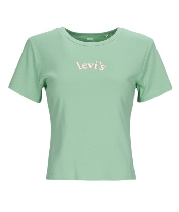 T-shirt femmes Levis GRAPHIC RICKIE TEE Bleu
