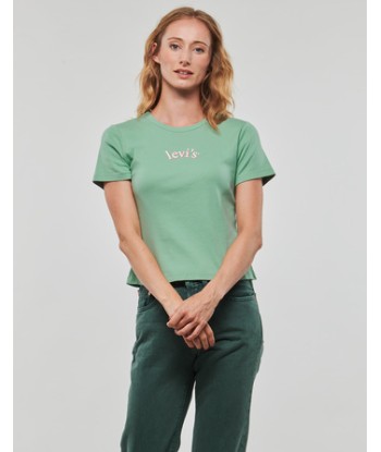 T-shirt femmes Levis GRAPHIC RICKIE TEE Bleu