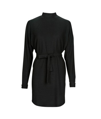 Robe courte femmes Noisy May NMCITY AVA L/S SHORT DRESS NOOS Noir