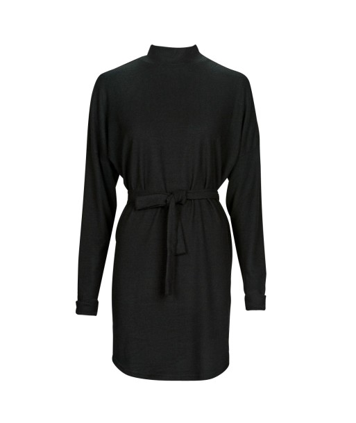 Robe courte femmes Noisy May NMCITY AVA L/S SHORT DRESS NOOS Noir