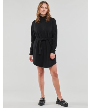 Robe courte femmes Noisy May NMCITY AVA L/S SHORT DRESS NOOS Noir