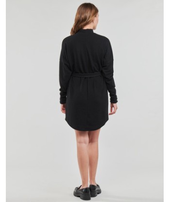 Robe courte femmes Noisy May NMCITY AVA L/S SHORT DRESS NOOS Noir