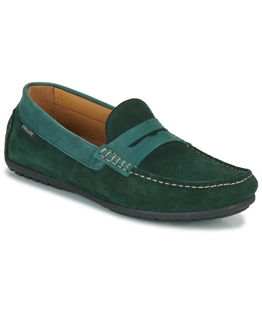 Mocassins hommes Pellet CADOR Vert