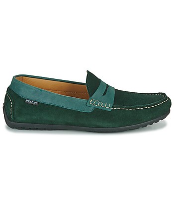 Mocassins hommes Pellet CADOR Vert