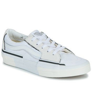 Baskets basses femmes Vans SK8-LOW RECONSTRUCT Blanc
