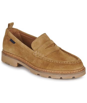 Mocassins hommes Pellet MILO Marron