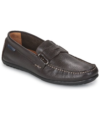 Mocassins hommes Pellet NECO Marron