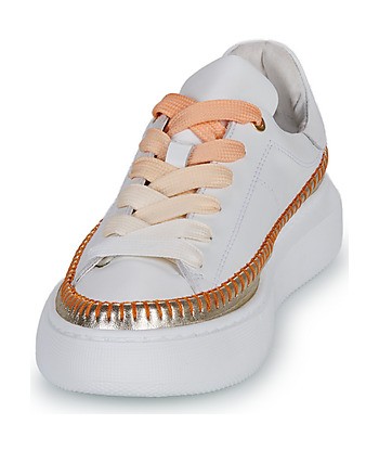 Baskets basses femmes JB Martin FLEUR Blanc