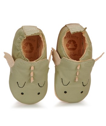 Chaussons enfant garcons Easy Peasy MY BLUMOO DRAGON Vert