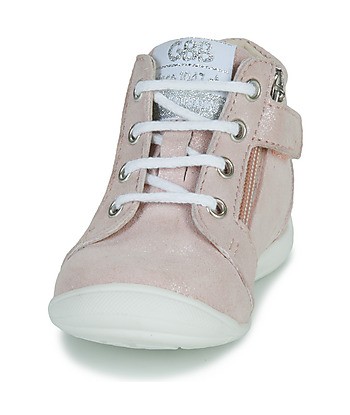 Baskets montantes enfant filles GBB BICHETTE ETE Rose