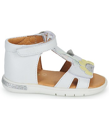Sandales enfant filles GBB LEONIE Blanc