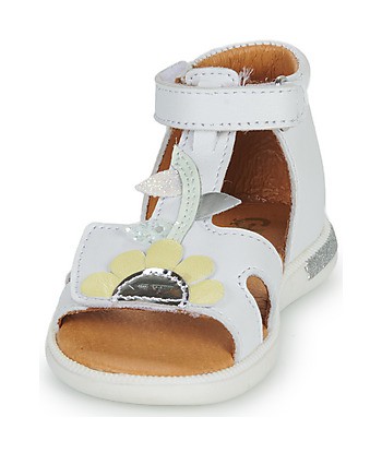 Sandales enfant filles GBB LEONIE Blanc