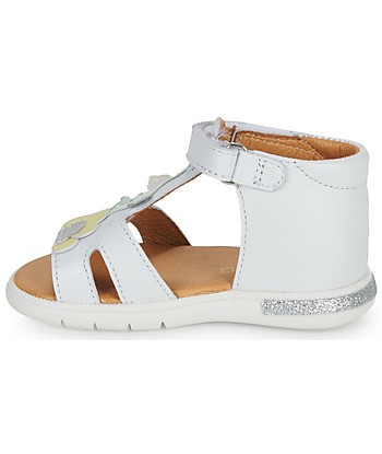 Sandales enfant filles GBB LEONIE Blanc
