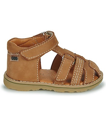 Sandales enfant garcons GBB MITRI Marron