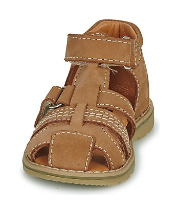 Sandales enfant garcons GBB MITRI Marron