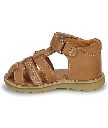 Sandales enfant garcons GBB MITRI Marron