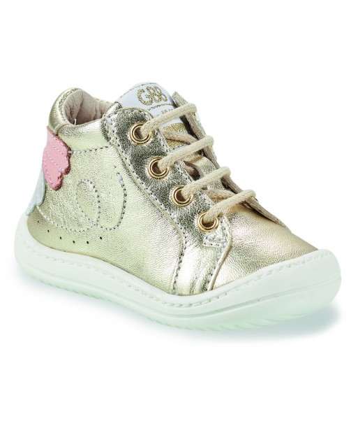 Baskets montantes enfant filles GBB FLEXOO FLIRT Doré