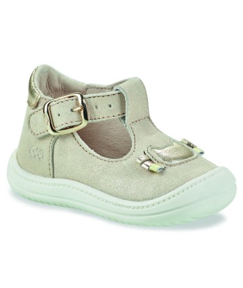 Baskets montantes enfant filles GBB FLEXOO KAT Beige
