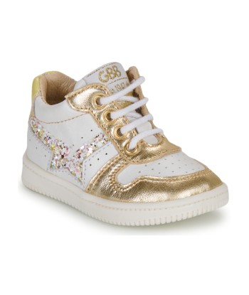Baskets montantes enfant filles GBB BOUBI Blanc