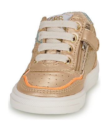 Baskets montantes enfant filles GBB LAMANE Beige