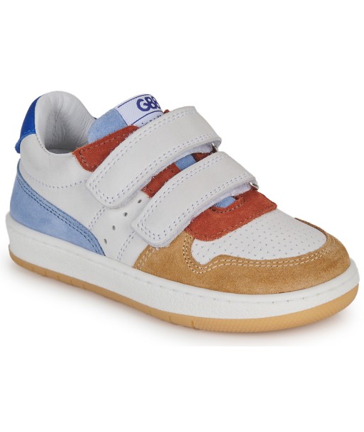 Baskets basses enfant garcons GBB LOVER Blanc