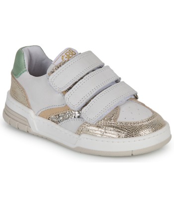 Baskets basses enfant filles GBB LOKIDA Blanc