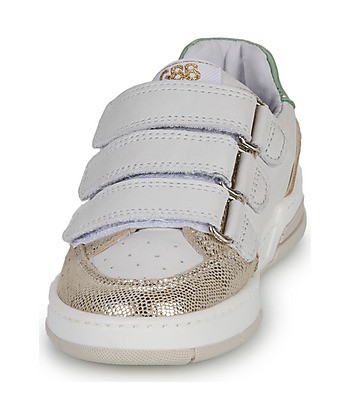 Baskets basses enfant filles GBB LOKIDA Blanc