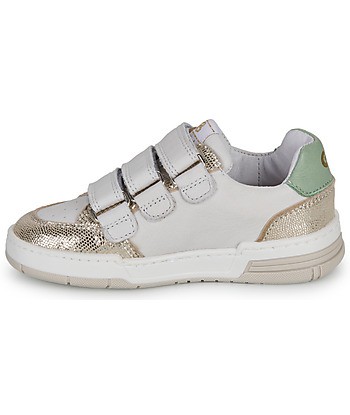 Baskets basses enfant filles GBB LOKIDA Blanc