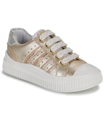 Baskets basses enfant filles GBB COLISA Doré