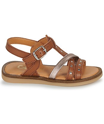 Sandales enfant filles GBB ORKIDA Marron
