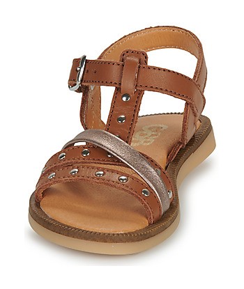 Sandales enfant filles GBB ORKIDA Marron