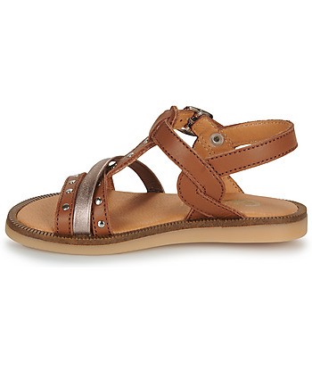Sandales enfant filles GBB ORKIDA Marron
