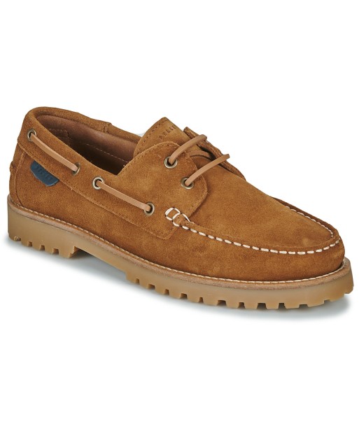 Chaussures bateau hommes Pellet OLIVIO Marron