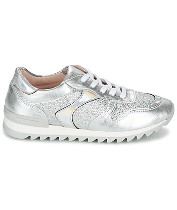 Baskets basses enfant filles Unisa DALTON Argenté