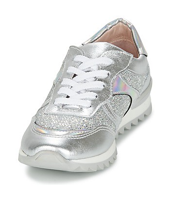 Baskets basses enfant filles Unisa DALTON Argenté