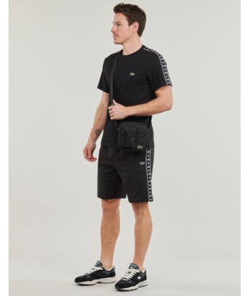 T-shirt hommes Lacoste TH7404 Noir