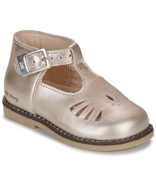 Baskets montantes enfant filles Little Mary SURPRISE Doré