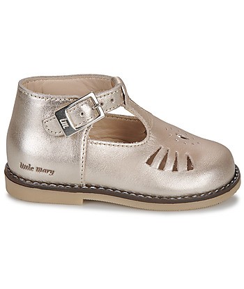 Baskets montantes enfant filles Little Mary SURPRISE Doré