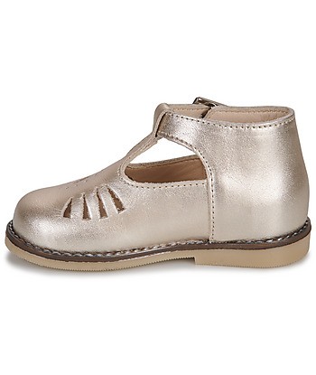 Baskets montantes enfant filles Little Mary SURPRISE Doré