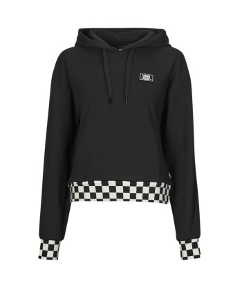 Sweat-shirt femmes Vans BOOM BOOM CHECK Noir