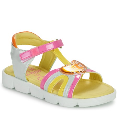 Sandales enfant filles Agatha Ruiz de la Prada SANDALIA CORAZON Blanc